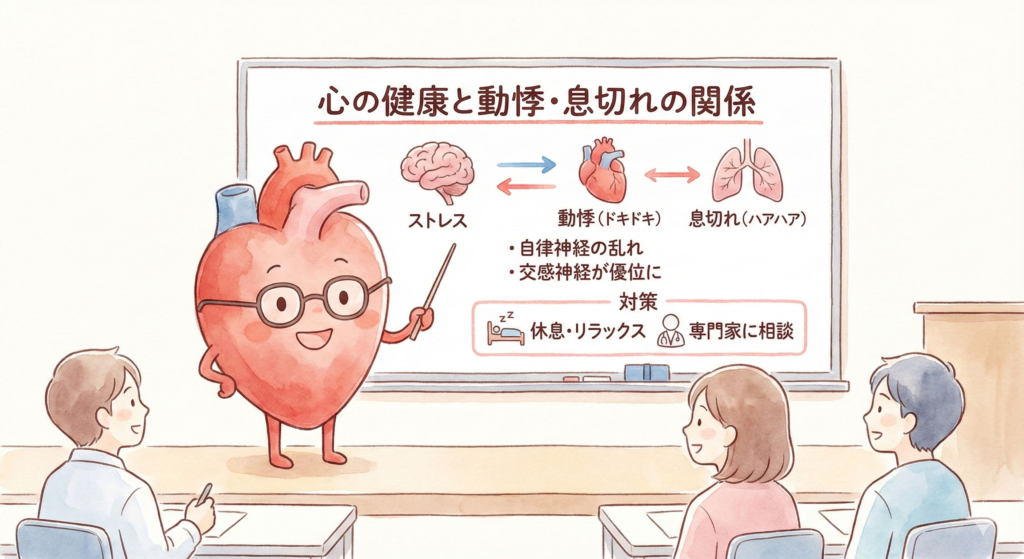 自律神経を整える!不安と動悸を和らげるリラックス法