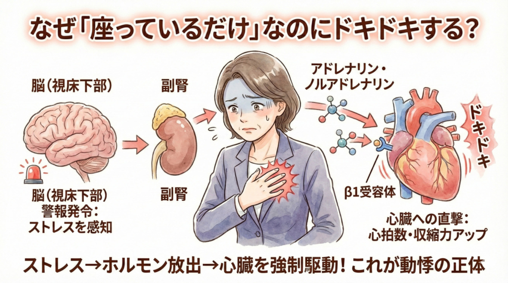 ストレスで動悸が止まらない！自律神経の暴走を止めるプロの対処法