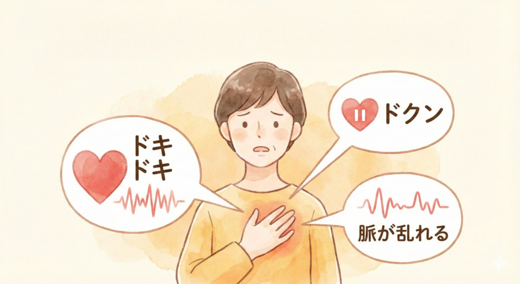 1. 動悸（どうき）とはどんな状態？