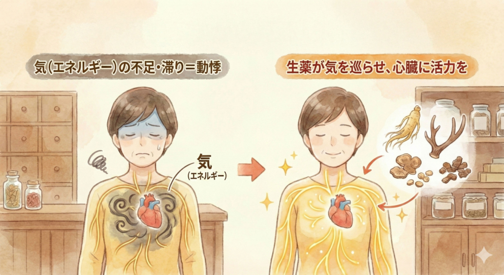 東洋医学から見る「気」と動悸